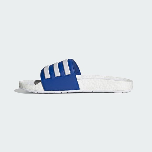 Adidas ADILETTE BOOST Slides Men's Sandals Slippers Flip-Flops White Siz… - Picture 3 of 8